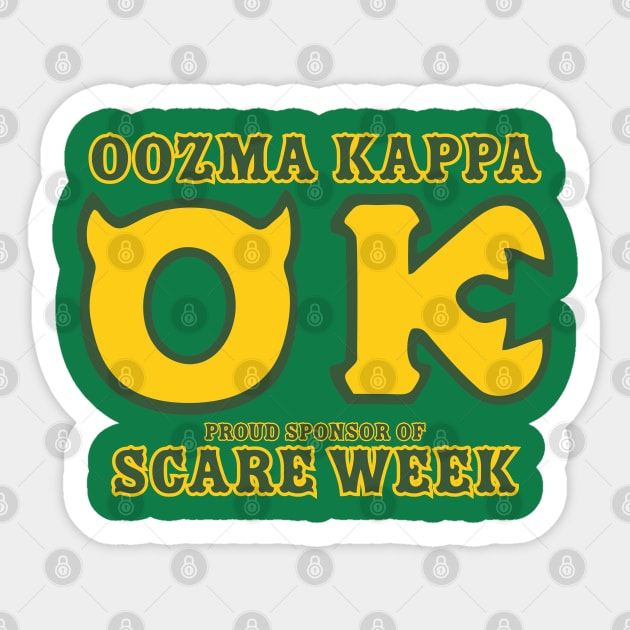 Oozma Kappa Sticker by ZombieNinjas